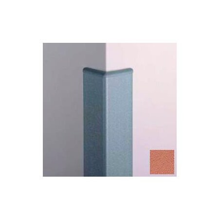 Pawling Surface Mounted Corner Guard, 90Deg, 3'' Wings, 4'H W/Caps, Ginger Spice CG-10-4-359